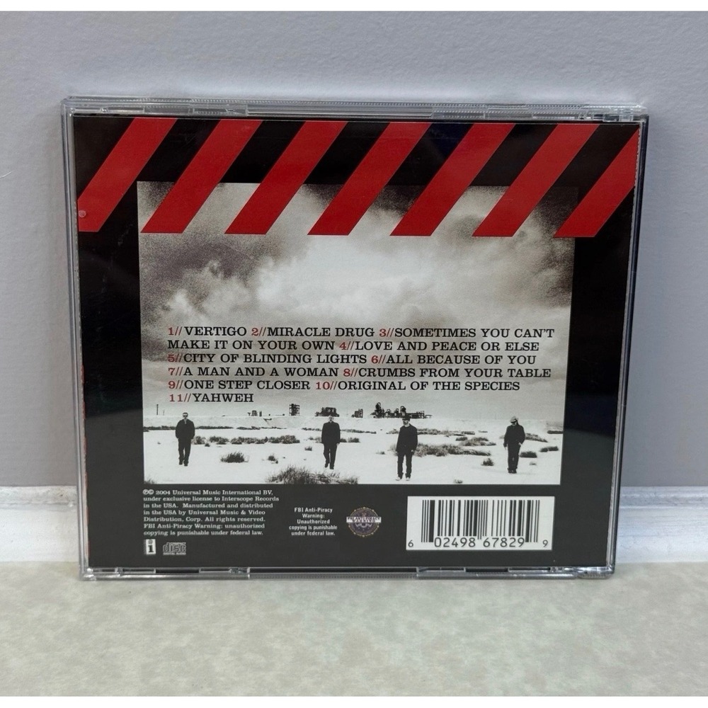 U2: How to Dismantle an Atomic Bomb (CD 2004 Rock Vertigo) B0003613-02 Bono Edge - Picture 2 of 4